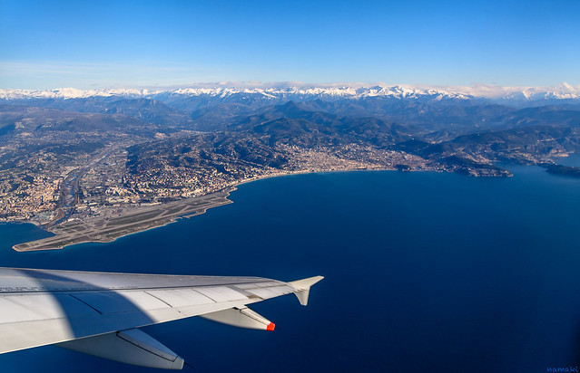 taking off from Nice
