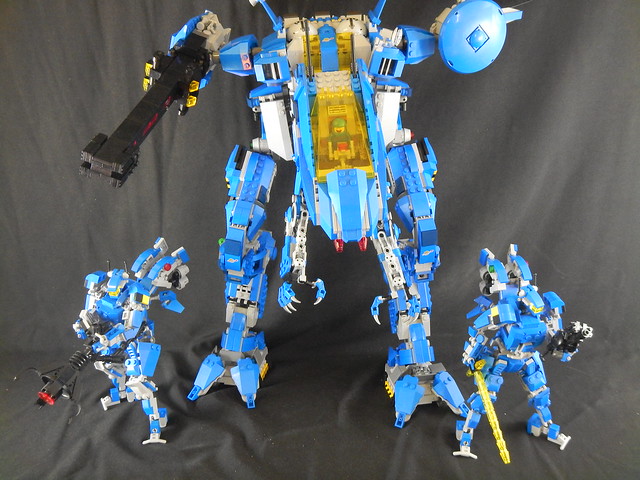 LUNA and scout mechs (No stand)