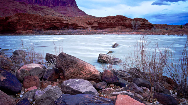 long exposure on the Colorado River