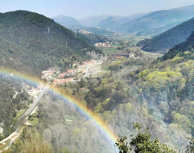 Rainbow on the valley