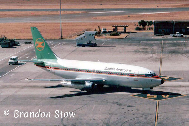 Zambia Airways B737-2M9 9J-AEG