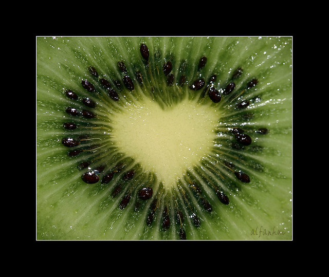 Kiwi's heart  (or kiwifruit's heart :)