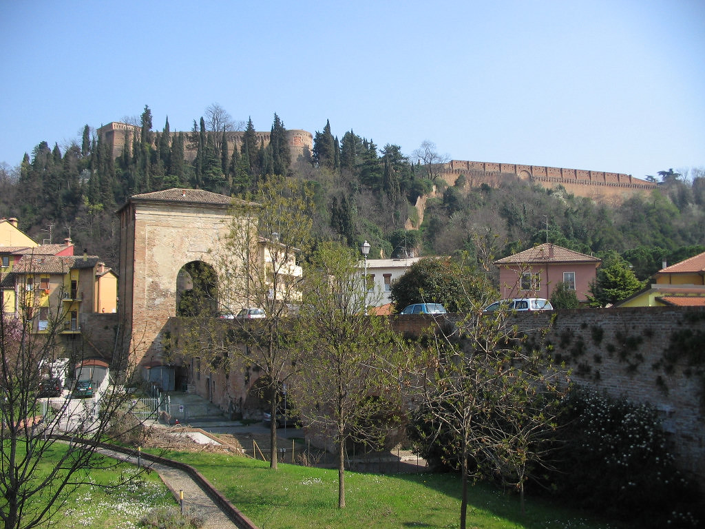 Porta Fiume e ponte San Martino - Cesena