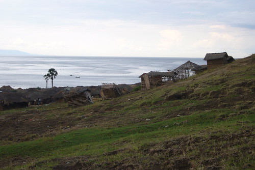 Huts on a hill by updonkey, kaiso
