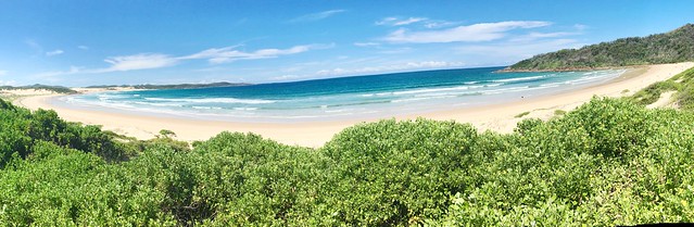 One Mile Beach NSW is very nice but it's about 450m shorter than advertised :)