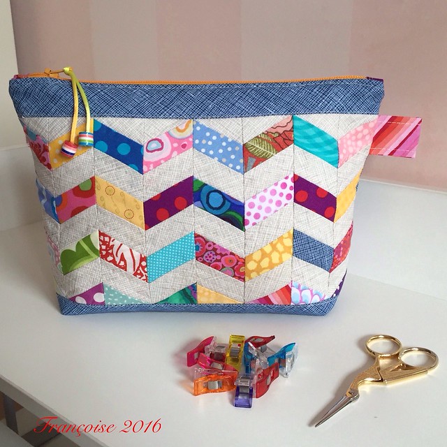 Another Birthday 😀gift pouch sewn💕