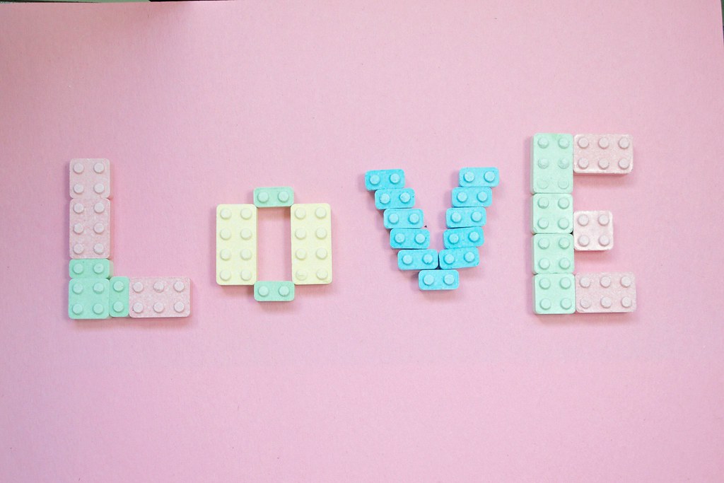 Colourful Pastel Lego Lego Candy Love Pastel Power Pink Ba…