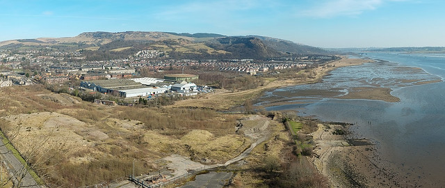 Blackburn factory panorama, Dumbarton