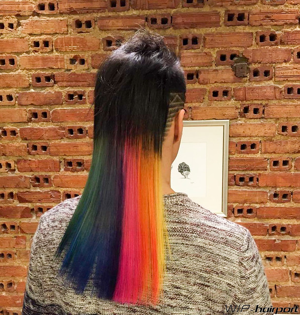 Rainbown Haircut