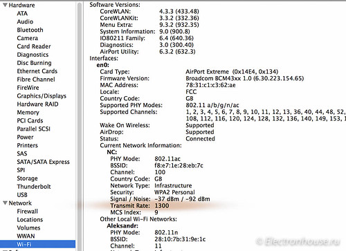 MBP - R600 connection speed