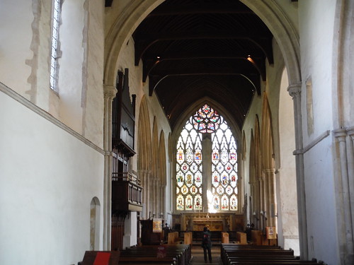 Chancel and Sanctuary, Dorchester Abbey SWC Walk 44 - Didcot Circular 