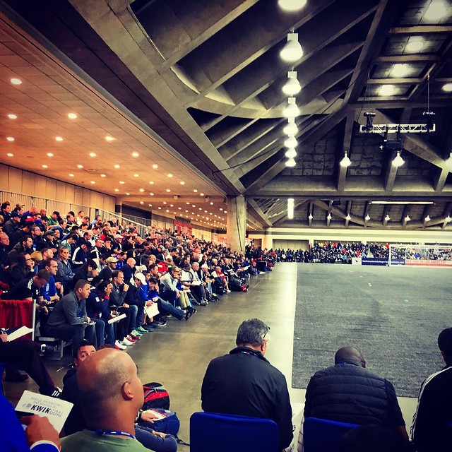 The Anson Dorrance (Women's Head Coach UNC) session at the @nscaa convention was rather popular. Really enjoyed my time at the @nscaa1941 conference, learned a lot and very inspiring. #bmorenscaa #nscaa #conference #soccer #coaching