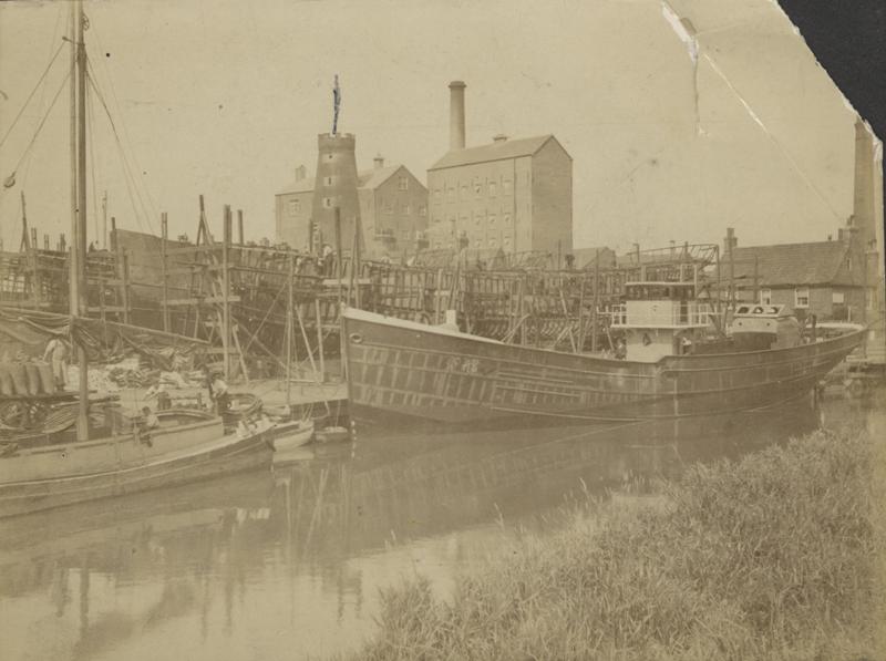 Grovehill shipyard 1880 (archive ref DDX1235-2-1)