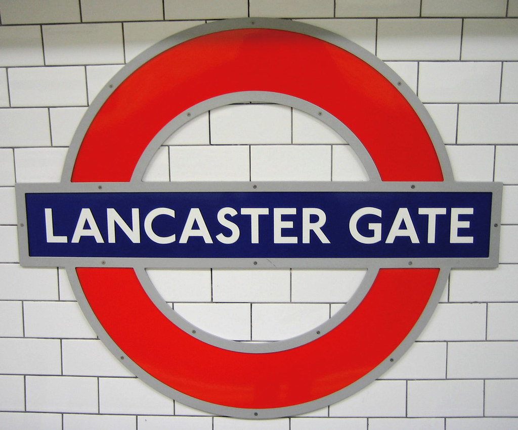 Lancaster Gate Tube Sign | The location of the tube station … | Flickr