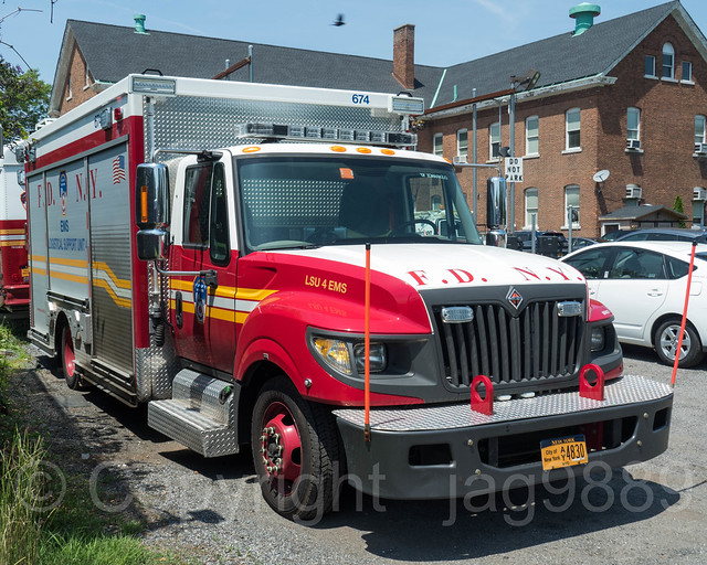FDNY EMS Logical Support Unit Truck, Fort Totten, New York City