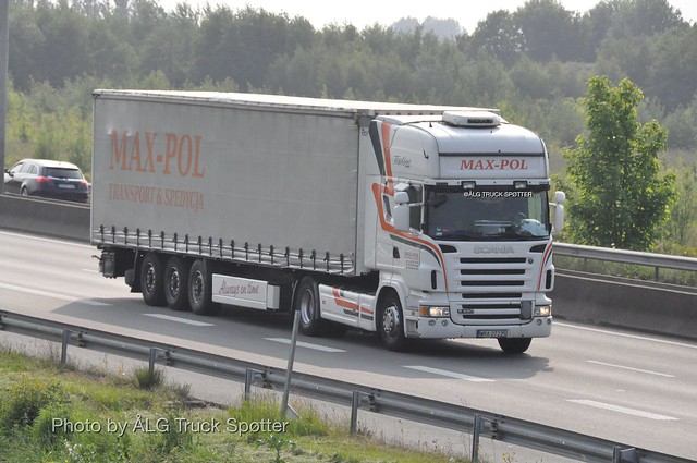 Scania R420 Topline. Max Pol (Pologne)