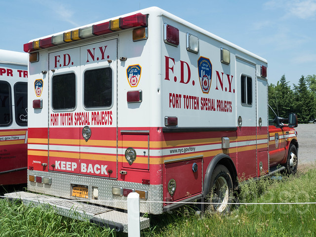 FDNY Fort Totten Special Projects Truck, Fort Totten, New York City