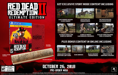 RDR2_UltimateEdition_Sheet_PS4_V23 | by PlayStation Europe