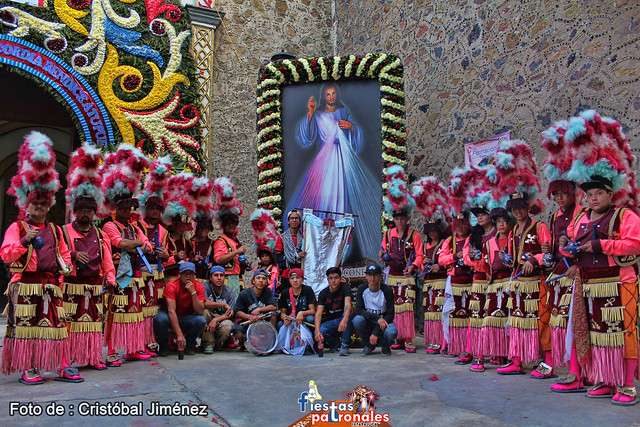Danzantes Matlachines Fiesta Patronal del Señor de la Divina Misericordia Ixtapaluca 2018