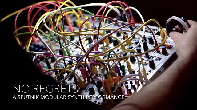 no regrets :: synthesizer performance video cover