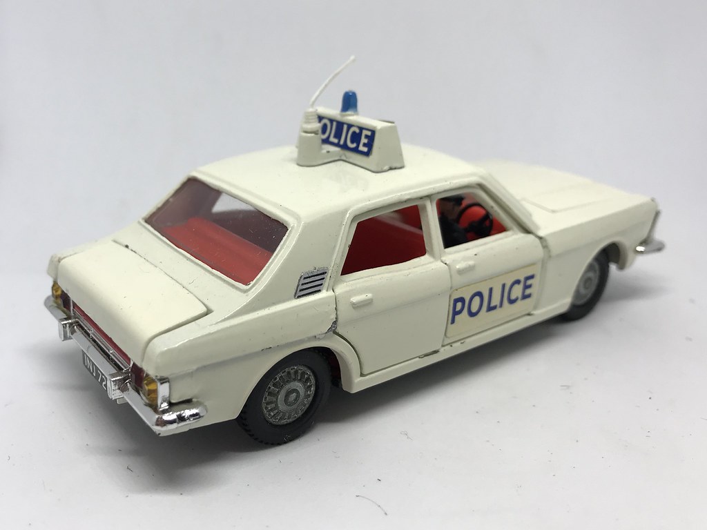 Dinky Toys England - Number 256 - Ford Zodiac Police Car -… | Flickr