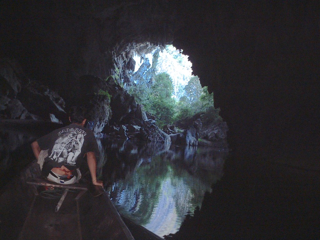 Underground river in Laos