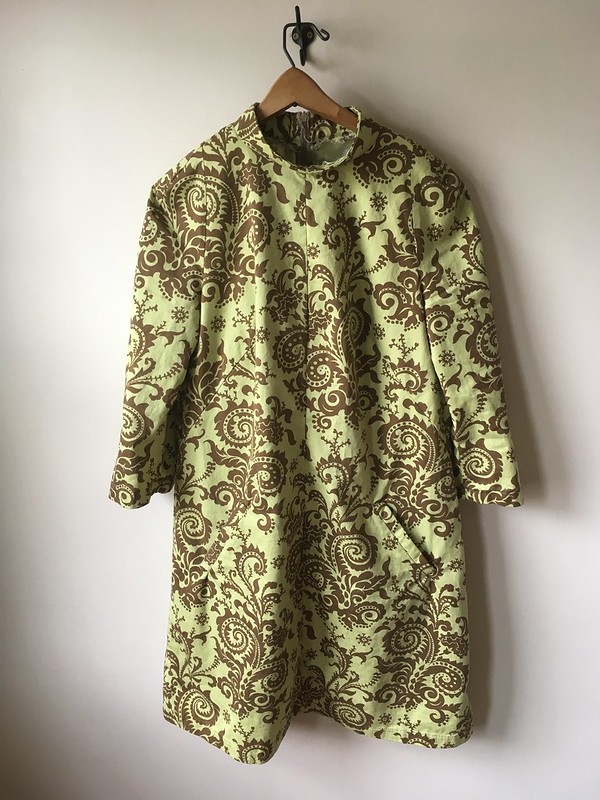 Burda Style 7114 Dress in Amy Butler Fabric