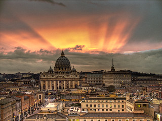 Vatican Sunset - Castel Sant'Angelo, Rome, Italy - Easter 2008 | by G.Galeotti