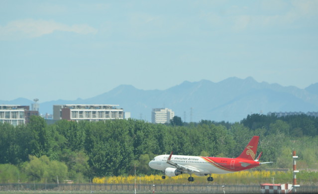 TAKE OFF OF SHENZHEN  AIRLINE
