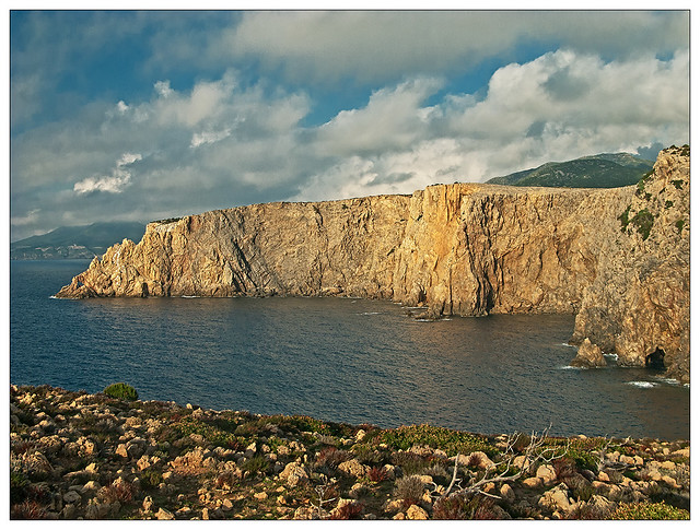 The Golden cliff