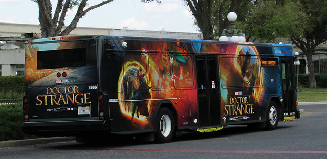Doctor Strange Disney Transport Bus