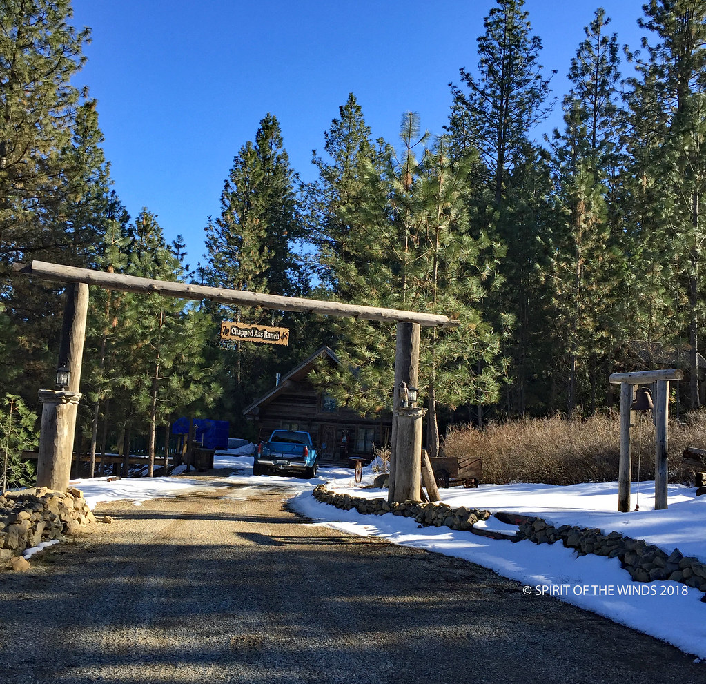 Bad Ass Ranch The Chapped Ass Ranch | The cabin lies at the end of this ro… | Flickr