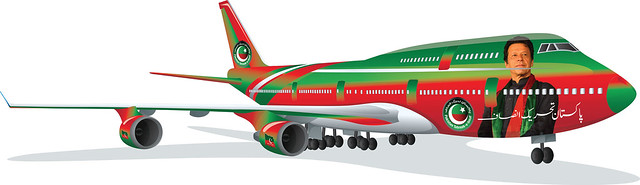 ImranKhanPTI-Plane-(Aircraft)-2018-Election