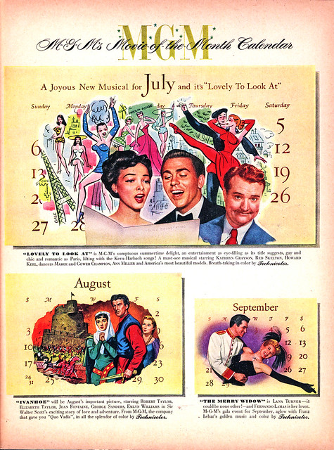 MGM Calendar Ad (1952)