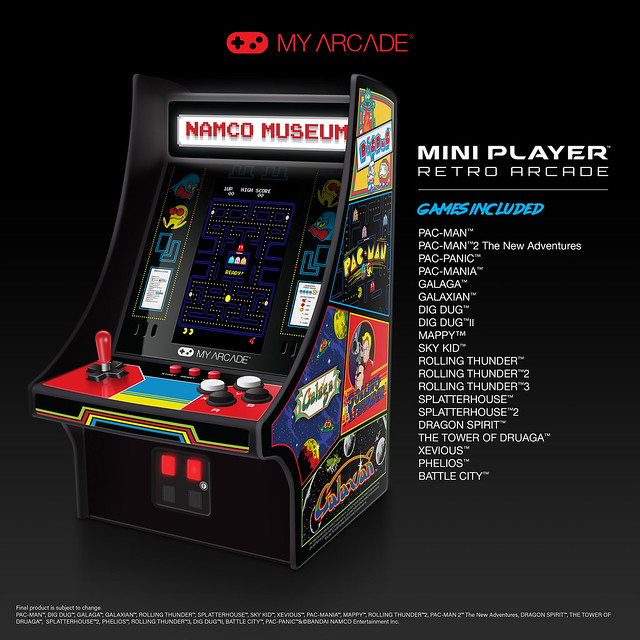 Namco Museum Mini Player Product Sheet_v1_current