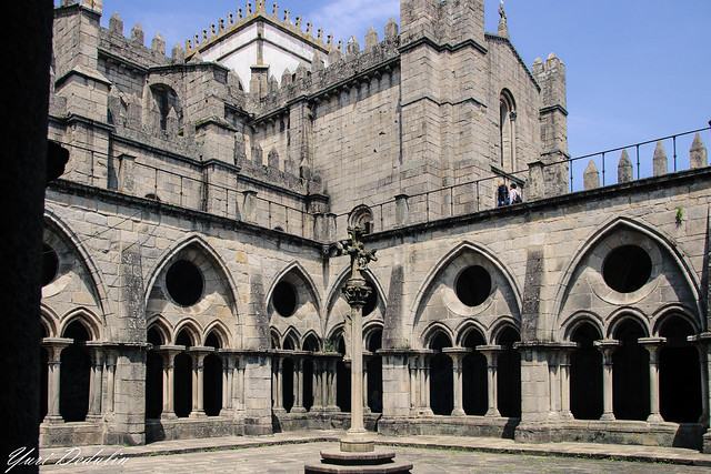 Gothic cloisters of the Porto Cathedral