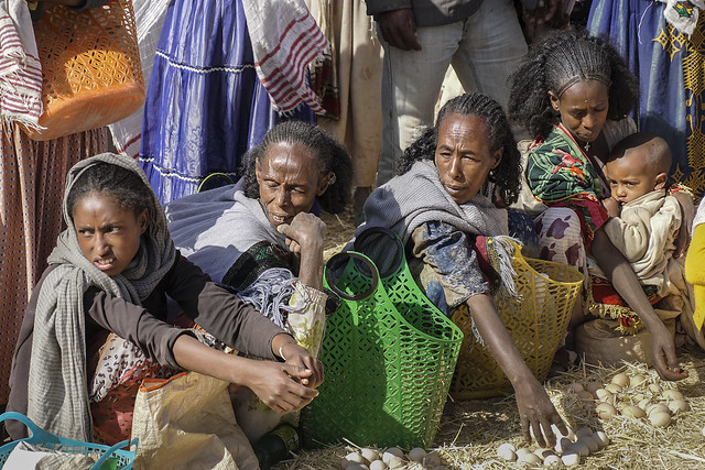 Women at the market - Ethiopia