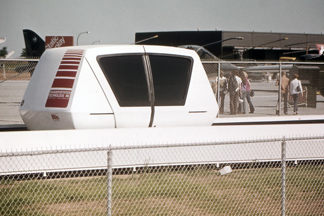 US Otis Hovair People Mover Demo at Transpo '72 - Dulles Airport
