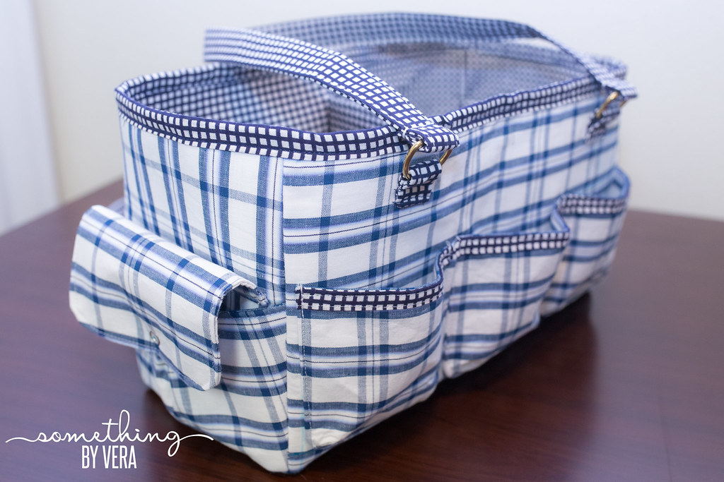 Oslo Craft Bag | Made by www.somethingbyvera.com Pattern fro… | Flickr