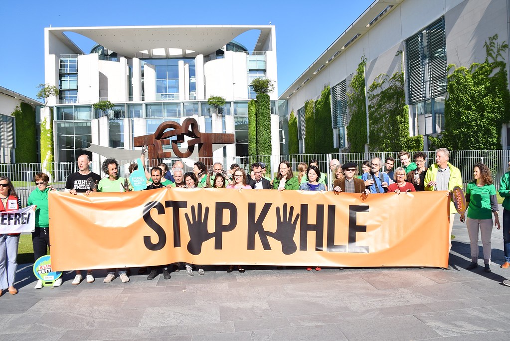 06.06.18: Protest vor Kanzleramt: Klima schützen! Kohle stoppen! – Für einen schnellen Kohleausstieg!