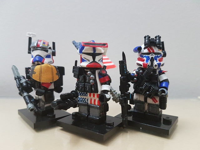 American Clone Trooper squad.