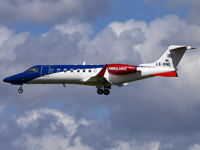 European Air Ambulance | Learjet 45XR | LX-ONE