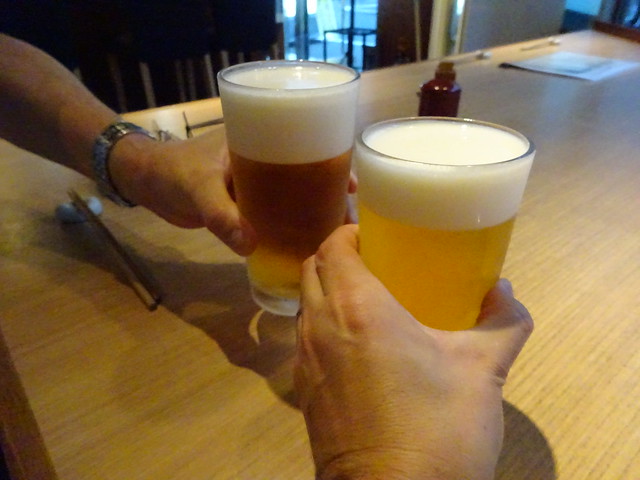 Cheers! @Mahoroba Restaurant, Tokyo