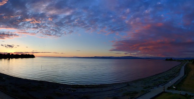 Sunset in Parksville