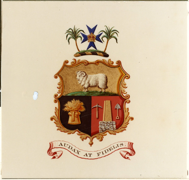 Queensland State Emblem, Coat of Arms (colour)