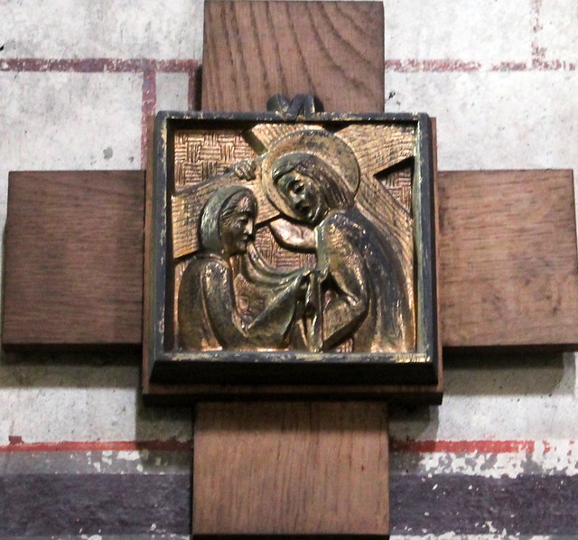 Véronique dans l'église Saint Martin de Thuret (63)