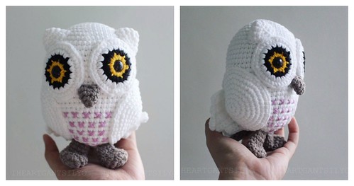 Snowy Baby Owl Amigurumi Free Crochet Pattern | by coolcreativity