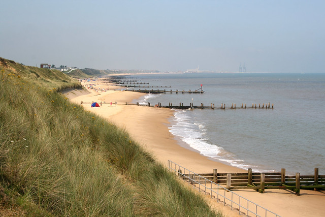 The beach at Hopton-on-Sea