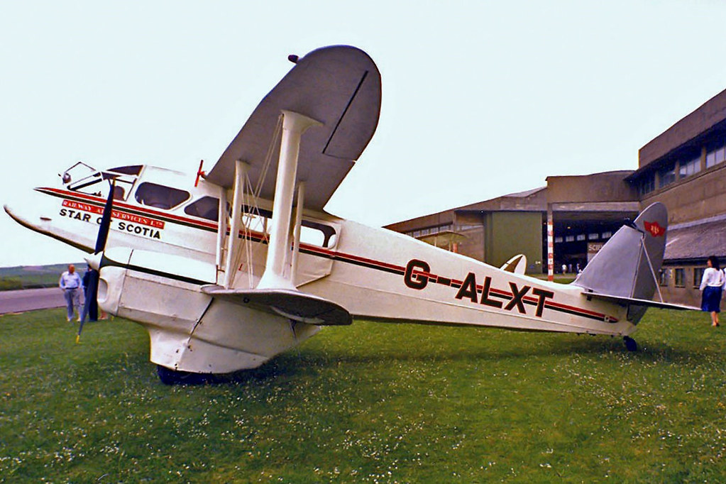 4R-AAI   (G-ALXT) De Havilland DH.89A Dragon Rapide [6736] (Science Museum Wroughton) Wroughton~G 29/06/1986. Wears a former identity of G-ALXT