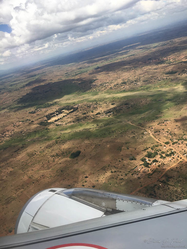 Malawi - Flying into Lilongwe